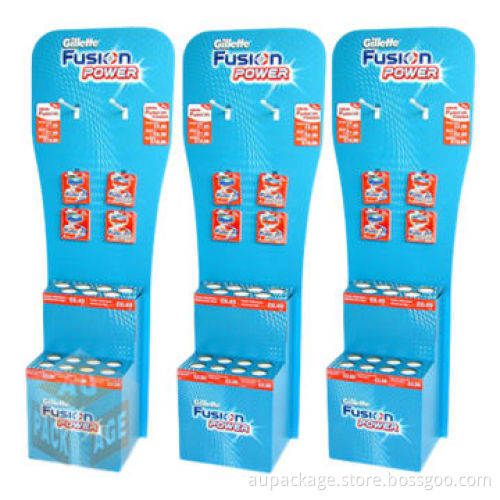 Special Display Rack with Chipboard, CMYK Printing and Glossy Lamination are Available